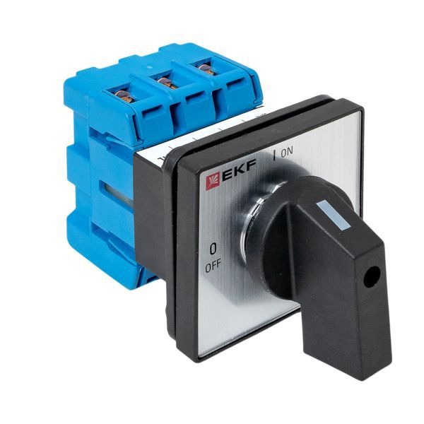 Переключатель кулачковый ПК-2-13 3П 63А "ВКЛ-ВЫКЛ" EKF pk-2-13-63 ТехноИмпульс