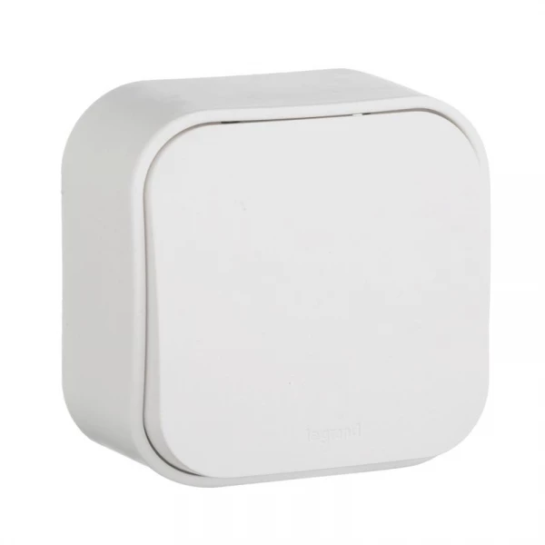 Переключатель проходной 1-кл. ОП Quteo 10А IP20 10AX бел. IEK 782204 ТехноИмпульс