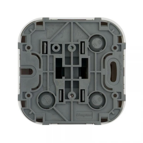 Переключатель проходной 1-кл. ОП Quteo 10А IP20 10AX бел. IEK 782204 ТехноИмпульс