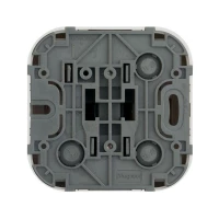 Переключатель проходной 1-кл. ОП Quteo 10А IP20 10AX бел. IEK 782204 ТехноИмпульс