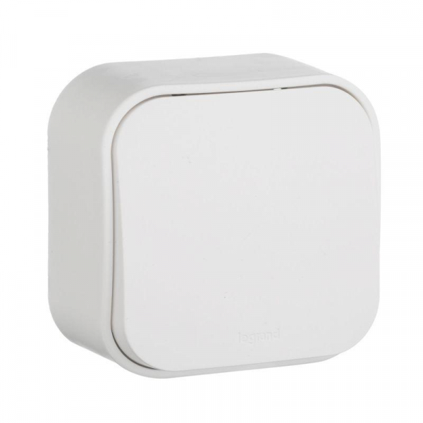 Переключатель проходной 1-кл. ОП Quteo 10А IP20 10AX бел. IEK 782204 ТехноИмпульс