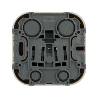 Розетка 1-м ОП Quteo 16А IP20 2P без заземл. без защ. шторок сл. кость IEK 782240 ТехноИмпульс