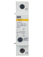 Расцепитель минимального и максимального напряжения РММ47 на DIN-рейку KARAT IEK MVA01D-RMM ТехноИмпульс