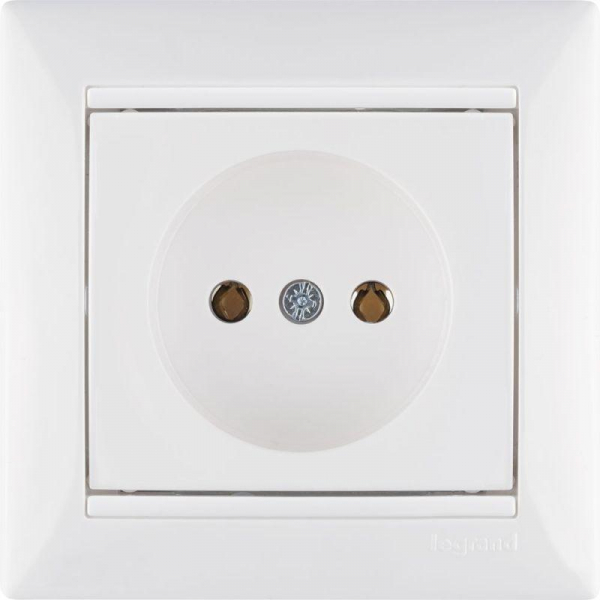 Розетка 1-м СП Valena 16А IP21 без заземл. на винтах механизм бел. IEK 774416 ТехноИмпульс