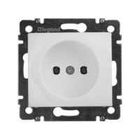 Розетка 1-м СП Valena 16А IP21 без заземл. на винтах механизм бел. IEK 774416 ТехноИмпульс