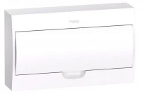 Бокс навесной ОП City9 Box 1 ряд 18мод IP40 IK07 63А 2 клеммы с бел. дверцей SE EZ9E118P2SRU ТехноИмпульс