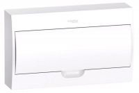 Бокс навесной ОП City9 Box 1 ряд 18мод IP40 IK07 63А 2 клеммы с бел. дверцей SE EZ9E118P2SRU ТехноИмпульс