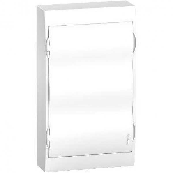 Бокс навесной ОП City9 Box 3 ряда 36мод IP40 IK07 80А 2 клеммы с бел. дверцей SE EZ9E312P2SRU ТехноИмпульс