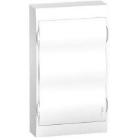 Бокс навесной ОП City9 Box 3 ряда 36мод IP40 IK07 80А 2 клеммы с бел. дверцей SE EZ9E312P2SRU ТехноИмпульс