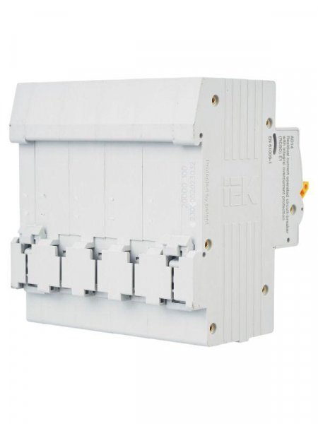 Выключатель автоматический дифференциального тока 4п C 32А 100мА тип AC 4.5кА АД-14 KARAT IEK MAD10-4-032-C-100 ТехноИмпульс