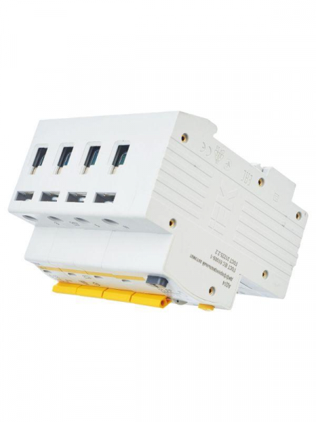 Выключатель автоматический дифференциального тока 4п C 32А 100мА тип AC 4.5кА АД-14 KARAT IEK MAD10-4-032-C-100 ТехноИмпульс