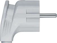 Вилка угловая 61 362 NCA-PL04-16A-E-WH с заземл. бел. Navigator 61362 ТехноИмпульс