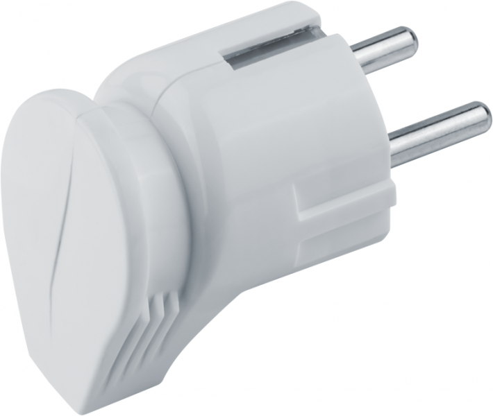 Вилка угловая 61 362 NCA-PL04-16A-E-WH с заземл. бел. Navigator 61362 ТехноИмпульс