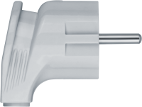 Вилка угловая 61 362 NCA-PL04-16A-E-WH с заземл. бел. Navigator 61362 ТехноИмпульс