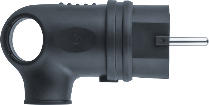 Вилка угловая 61 367 NCA-PLR01-16A-E-IP44-BL с заземл. каучук черн. Navigator 61367 ТехноИмпульс