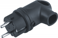 Вилка угловая 61 367 NCA-PLR01-16A-E-IP44-BL с заземл. каучук черн. Navigator 61367 ТехноИмпульс