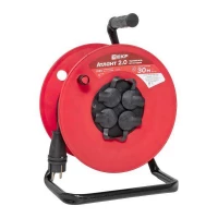 Удлинитель на катушке 4х30м с заземл. 16А IP44 Атлант 2.0 3.5кВт КГ 3х1.5 PROxima EKF UKA02-16-315R-4-30-IP44 ТехноИмпульс