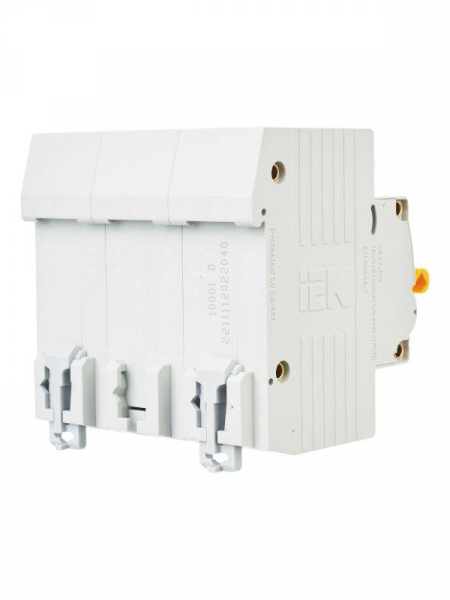 Выключатель автоматический модульный 3п D 40А 10кА ВА47-100 KARAT IEK MVA40-3-040-D ТехноИмпульс