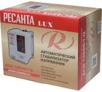 Стабилизатор напряжения АСН-1500Н/1-Ц Lux 1ф 1.5кВт настен. IP20 Ресанта 63/6/20 ТехноИмпульс