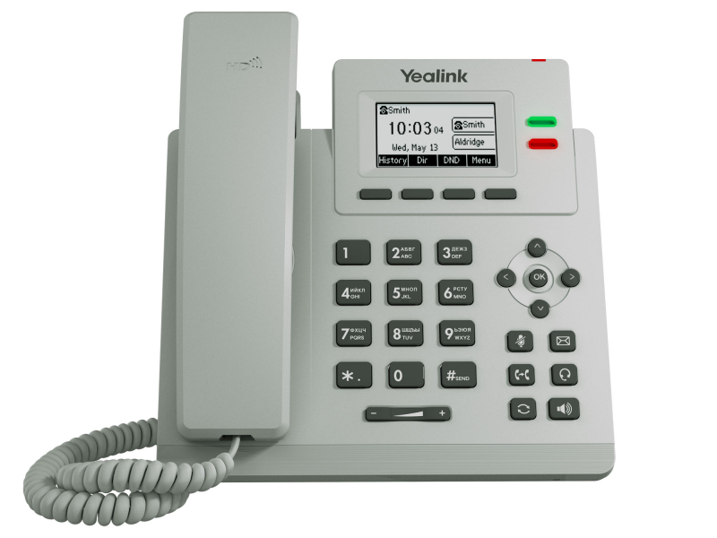 Yealink SIP-T31P Light Gray ТехноИмпульс