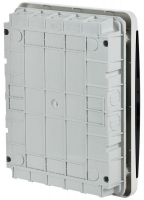 Корпус ЩРВ-П-24 TEKFOR IP41 черн. прозр. дверь пластик. IEK TF5-KP12-V-24-41-K01-K03 ТехноИмпульс