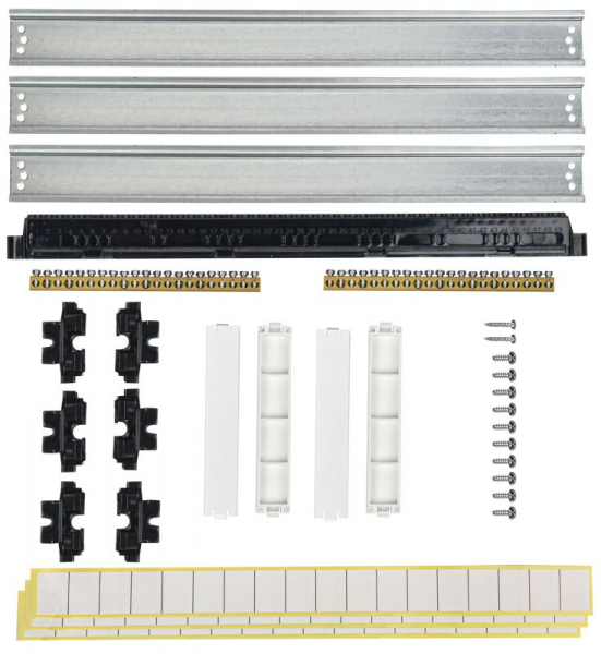 Корпус ЩРВ-П-54 TEKFOR IP41 черн. прозр. дверь пластик. IEK TF5-KP12-V-54-41-K01-K03 ТехноИмпульс