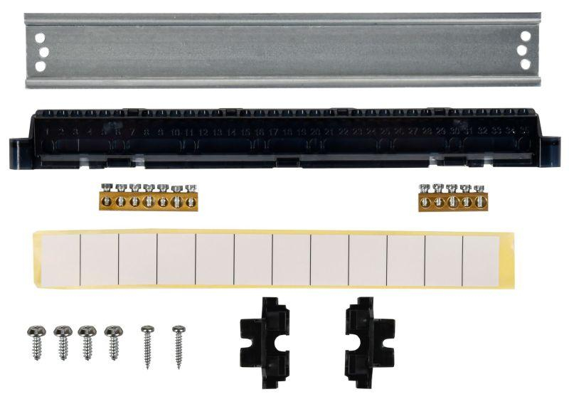 Корпус ЩРН-П-12 TEKFOR IP41 черн. прозр. дверь пластик. IEK TF5-KP12-N-12-41-K01-K03 ТехноИмпульс