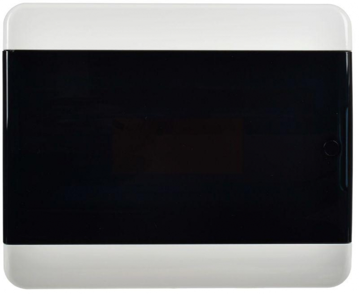 Корпус ЩРН-П-12 TEKFOR IP41 черн. прозр. дверь пластик. IEK TF5-KP12-N-12-41-K01-K03 ТехноИмпульс