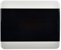 Корпус ЩРН-П-12 TEKFOR IP41 черн. прозр. дверь пластик. IEK TF5-KP12-N-12-41-K01-K03 ТехноИмпульс