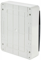 Корпус ЩРН-П-24 TEKFOR IP41 черн. прозр. дверь пластик. IEK TF5-KP12-N-24-41-K01-K03 ТехноИмпульс
