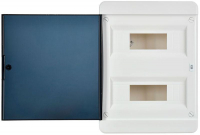 Корпус ЩРН-П-24 TEKFOR IP41 черн. прозр. дверь пластик. IEK TF5-KP12-N-24-41-K01-K03 ТехноИмпульс