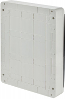 Корпус ЩРН-П-54 TEKFOR IP41 черн. прозр. дверь пластик. IEK TF5-KP12-N-54-41-K01-K03 ТехноИмпульс