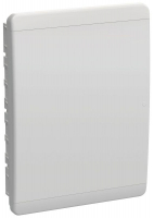 Корпус ЩРВ-П-54 TEKFOR IP41 бел. дверь пластик. IEK TF5-KP13-V-54-41-K01-K01 ТехноИмпульс