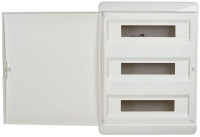 Корпус ЩРВ-П-54 TEKFOR IP41 бел. дверь пластик. IEK TF5-KP13-V-54-41-K01-K01 ТехноИмпульс