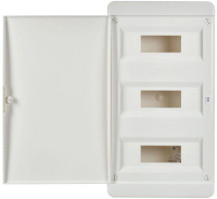 Корпус ЩРН-П-36 TEKFOR IP41 бел. дверь пластик. IEK TF5-KP13-N-36-41-K01-K01 ТехноИмпульс