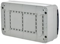 Корпус КМПн-18 TEKFOR IP65 черн. прозр. дверь пластик. IEK TF5-KP72-N-18-65-K03-K02 ТехноИмпульс