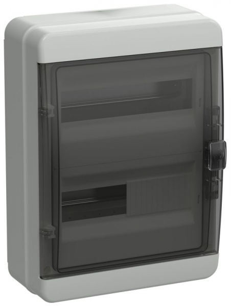 Корпус КМПн-24 TEKFOR IP65 черн. прозр. дверь пластик. IEK TF5-KP72-N-24-65-K03-K02 ТехноИмпульс