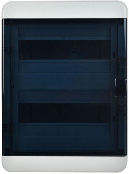 Корпус КМПн-24 TEKFOR IP65 черн. прозр. дверь пластик. IEK TF5-KP72-N-24-65-K03-K02 ТехноИмпульс