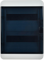 Корпус КМПн-24 TEKFOR IP65 черн. прозр. дверь пластик. IEK TF5-KP72-N-24-65-K03-K02 ТехноИмпульс