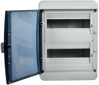 Корпус КМПн-24 TEKFOR IP65 черн. прозр. дверь пластик. IEK TF5-KP72-N-24-65-K03-K02 ТехноИмпульс