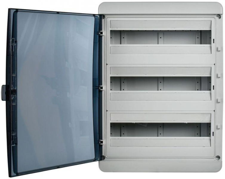 Корпус КМПн-54 TEKFOR IP65 черн. прозр. дверь пластик. IEK TF5-KP72-N-54-65-K03-K02 ТехноИмпульс