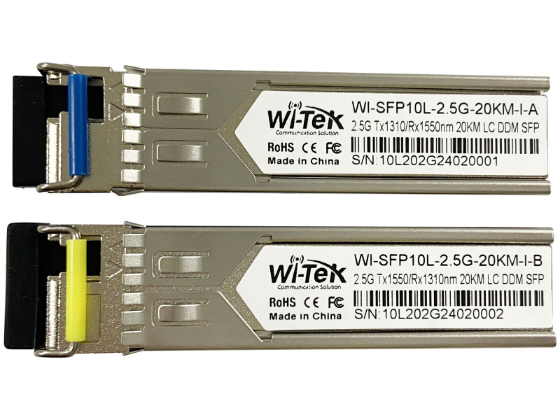 Wi-Tek WI-SFP10L-2.5G-20KM-I ТехноИмпульс