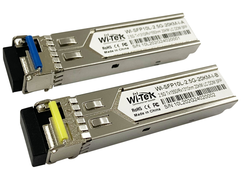 Wi-Tek WI-SFP10L-2.5G-20KM-I ТехноИмпульс