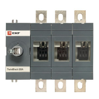 Рубильник 3п 630А без рукоятки управления TwinBlock PROxima EKF tb-s-630-3p ТехноИмпульс