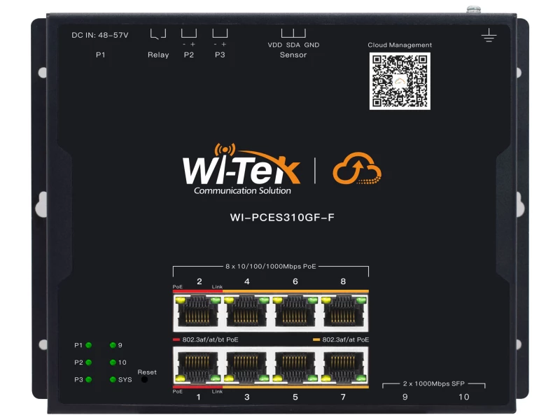 Wi-Tek WI-PCES310GF-F ТехноИмпульс