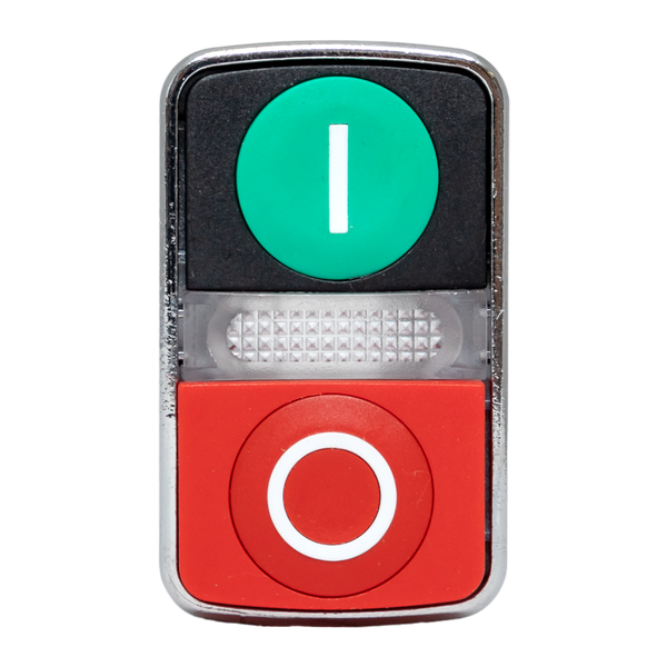 Механизм кнопки исполнительный XB4 "пуск-стоп" с выпирающим стопом возвратный без фиксации с подсветкой PROxima EKF XB4BW84 ТехноИмпульс