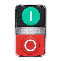 Механизм кнопки исполнительный XB4 "пуск-стоп" с выпирающим стопом возвратный без фиксации с подсветкой PROxima EKF XB4BW84 ТехноИмпульс