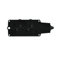 Колодка удлинителя 2-м MultiSet 16А 250В IP44 с заземл. каучук черн. SE MST4102BK ТехноИмпульс