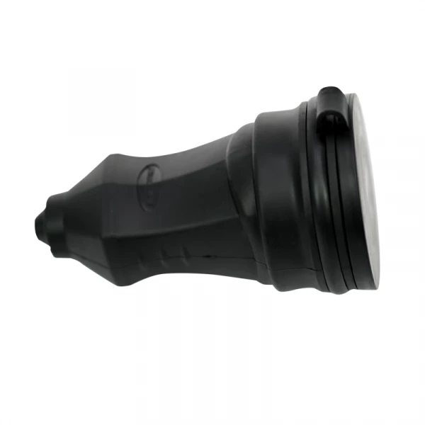 Розетка 1-м MultiSet 16А 250В IP44 с заземл. каучук черн. SE MST4002BK ТехноИмпульс