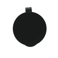 Розетка 1-м MultiSet 16А 250В IP44 с заземл. каучук черн. SE MST4002BK ТехноИмпульс